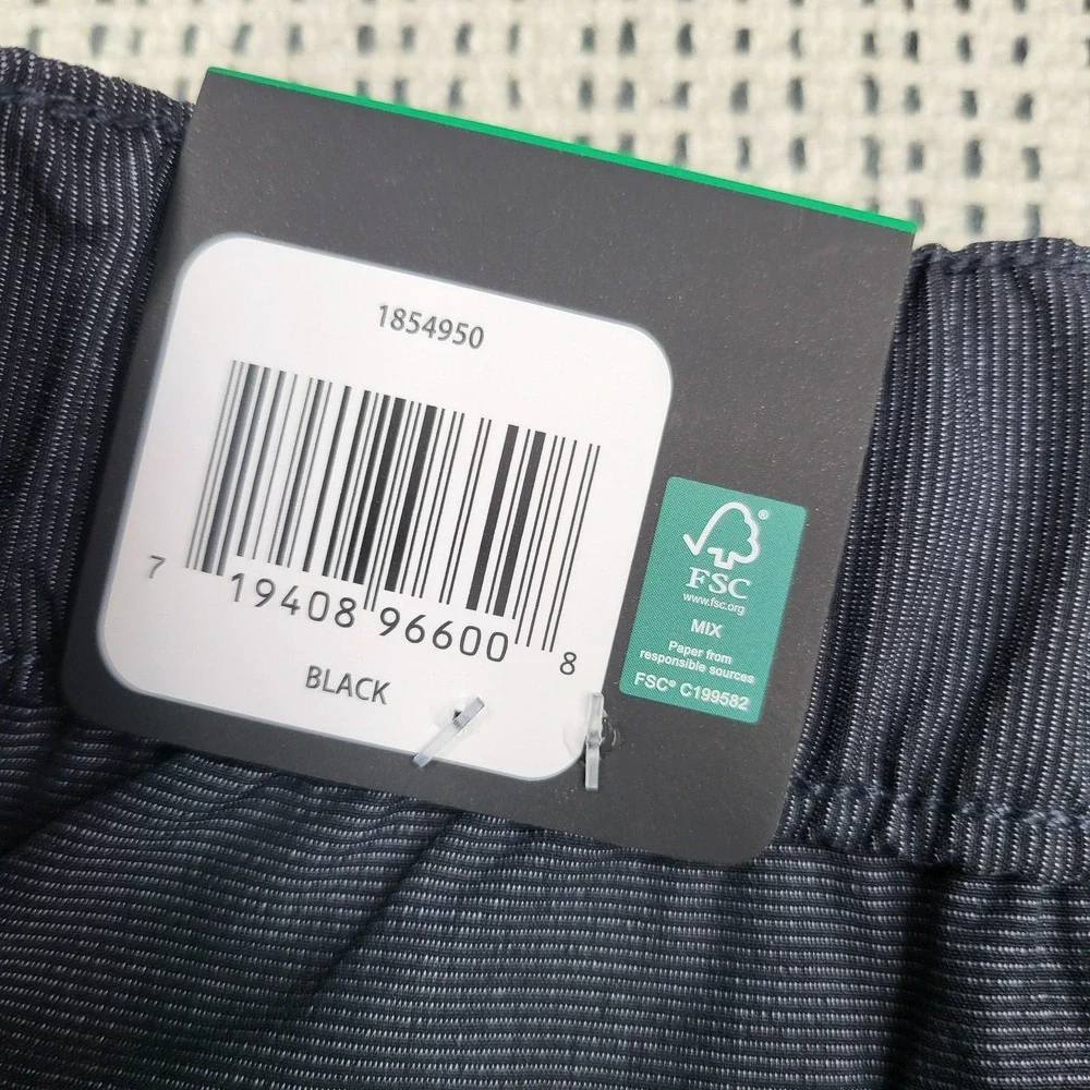 Banana‎ Republic Shorts Mens 38 Black Comfort Flat Front Chino Stretch Wicking